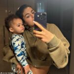 Big revelation: Kylie Jenner, 25, revealed that her baby son's name is Aire - which is pronounced 'air' - in an Instagram post shared on Saturday