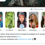 Snap’s shutting down the app that put cool filters on your Zoom calls