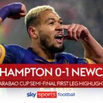 Southampton 0-1 Newcastle | Carabao Cup highlights