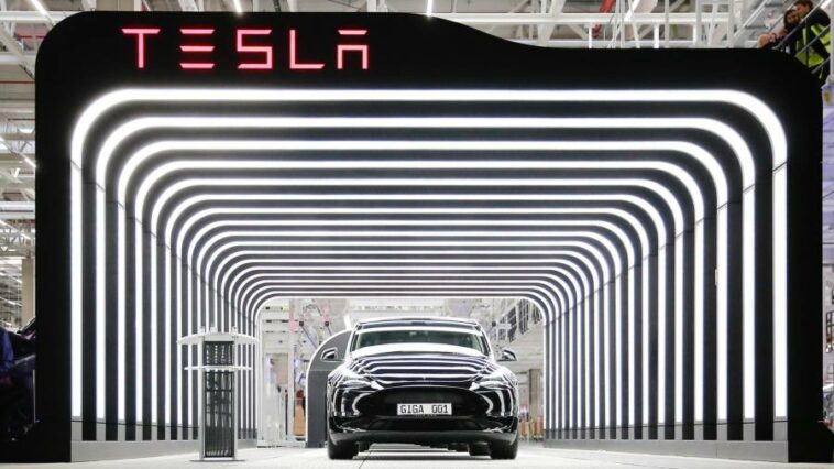 Tesla shares slide after deliveries fall short of Wall St expectations