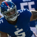 Watch: Giants' Kayvon Thibodeaux does snow angel celebration next to injured QB