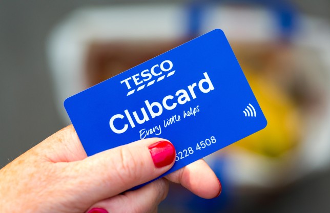 New contactless Tesco clubcard