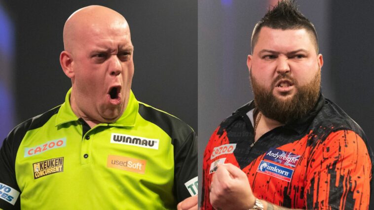 World Darts Championship: Michael van Gerwen to face Michael Smith in Alexandra Palace final