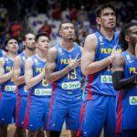 Gilas Pilipinas in the Fiba World Cup Asian Qualifying game vs Lebanon. –FIBA BASKETBALL