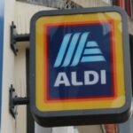 Sign for Aldi