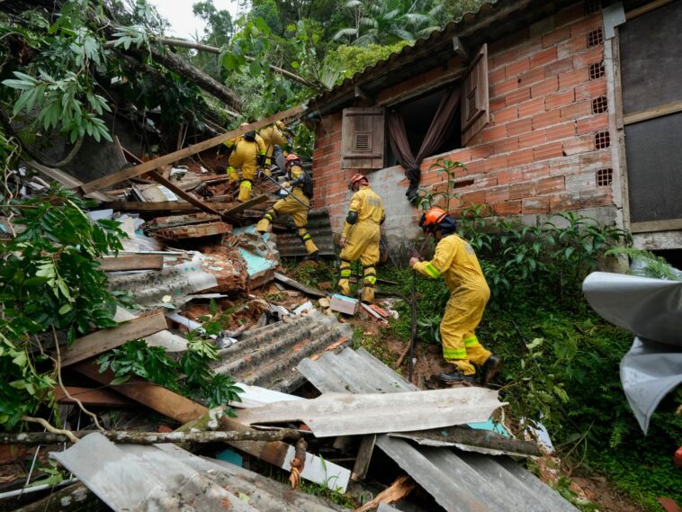 Brazil hit by deadly floods and landslides