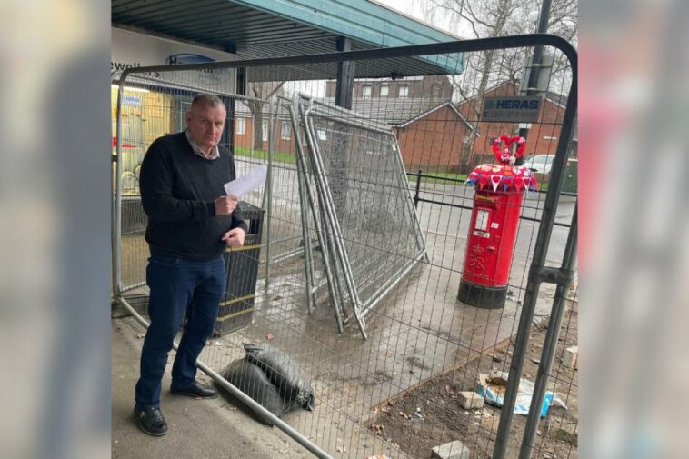 First class shambles!  Frustration as post box 'not  in use'