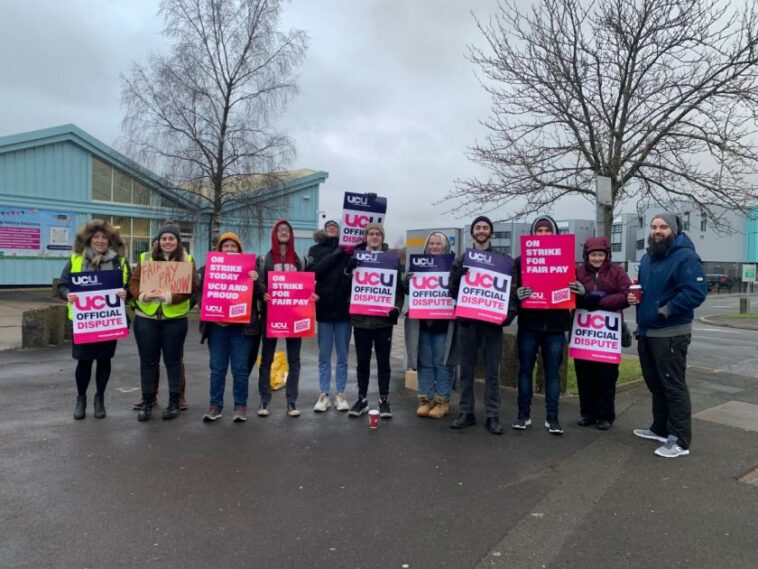 "For many it's a choice over the heating or feeding kids" - University strike