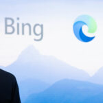 Yusuf Mehdi at Microsoft's announcement of new Bing and Edge powered by artificial intellignce