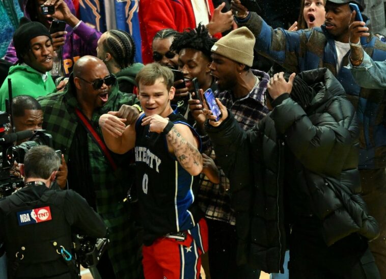 Mac McClung NBA All-Star Slam Dunk Contest