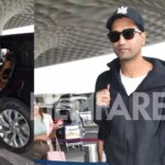 Pics: Vicky Kaushal gets clicked in an all-black athleisure outfit at the airport