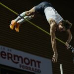 Sweden’s Armand Duplantis sets new pole vault world record