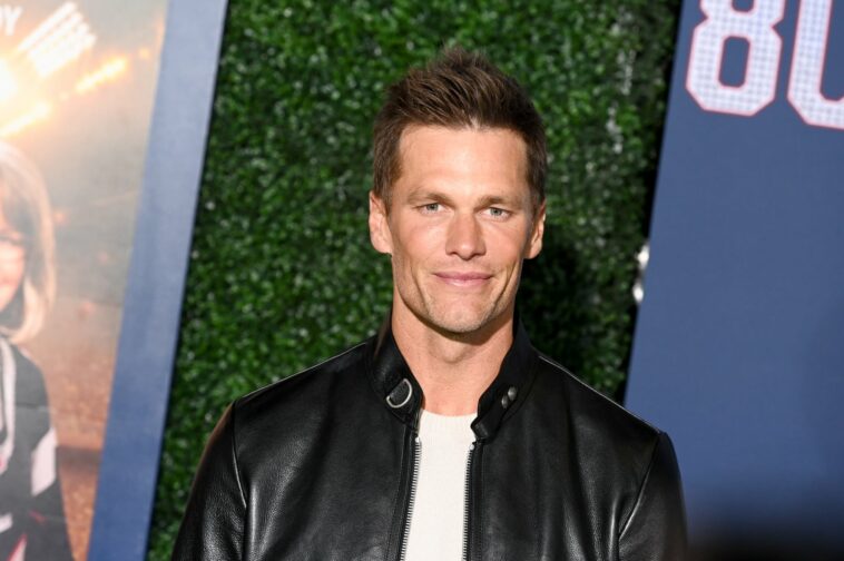 Tom Brady at the premiere of