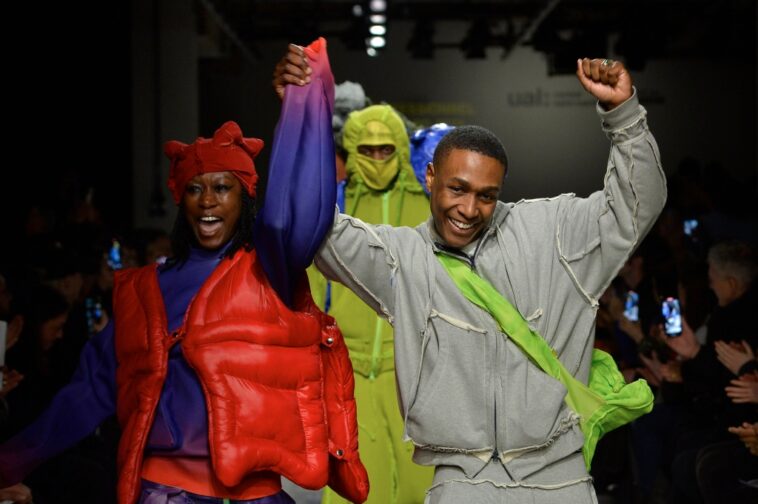 Yaku Stapleton Scores Top Honor at Central Saint Martins MA Fashion Show