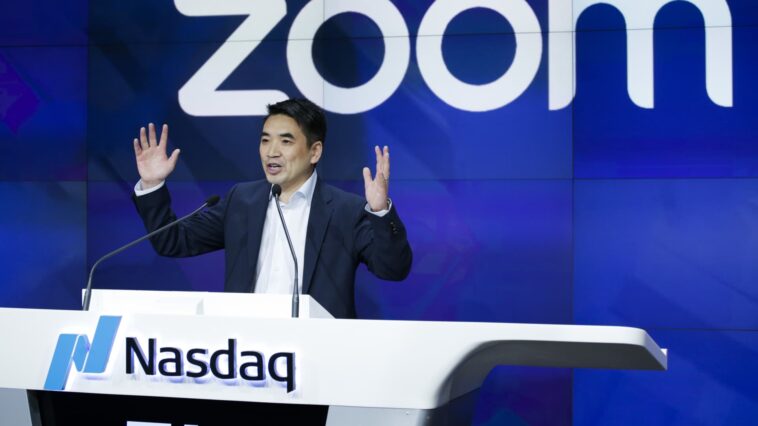 Zoom shares jump on better-than-expected fourth-quarter results