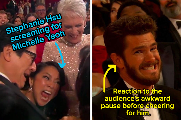 16 Of The Best Celebrity Reactions At The 2023 Oscars