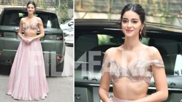 Ananya Panday makes heads turn as she arrives at Alanna Panday's pre-wedding festivities