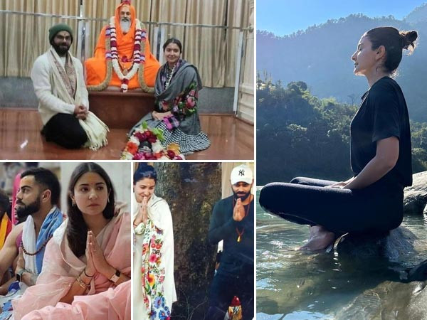 Anushka Sharma and Virat Kohli spiritual breaks are heavenly, see pics: