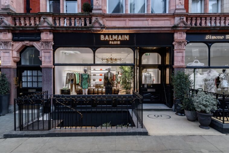 Balmain Moves to London’s Mount Street, Near Simone Rocha and Marni