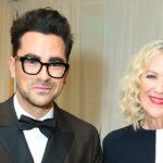 Dan Levy and Catherine O'Hara Have a Mini-"Schitt's Creek" Reunion at Paris Fashion Week