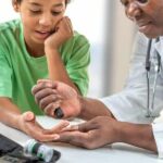 Empagliflozin improves HbA1c in young people with T2DM