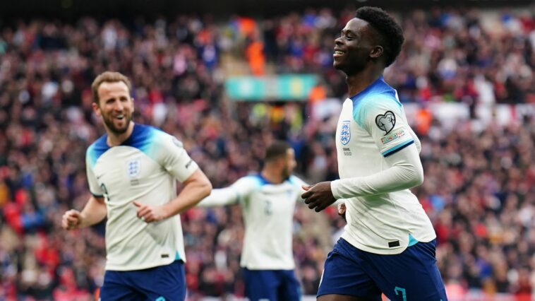 England 2-0 Ukraine: Player ratings as Harry Kane and Bukayo Saka help Three Lions claim victory