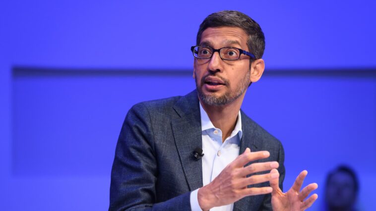 Google CEO defends desk-sharing policy, says some offices are like a 'ghost town'