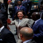 In Ghana, Kamala Harris 'excited about the future of Africa'