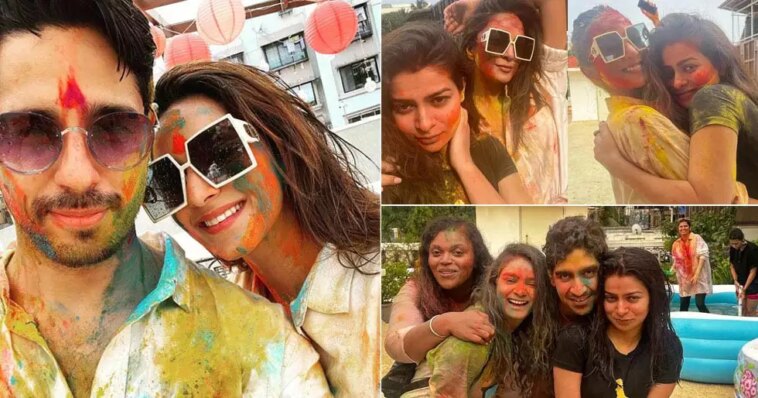 Inside Kiara Advani and Sidharth Malhotra's FIRST Holi celebration after their wedding. Pics: