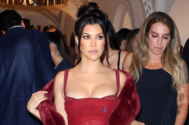 Kourtney Kardashian Finally Explained Why She Wore A Short Dress When She Married Travis Barker