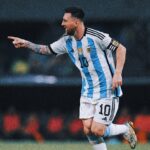 Lionel Messi makes history with 100th goal for Argentina