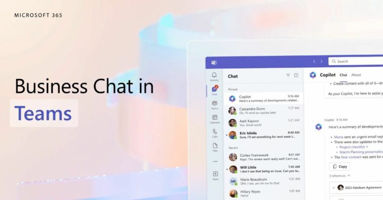 Microsoft Business Chat is like the Bing AI bot but as a personal assistant