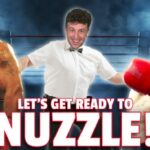 Mike Tyson nuzzles on Hasbulla