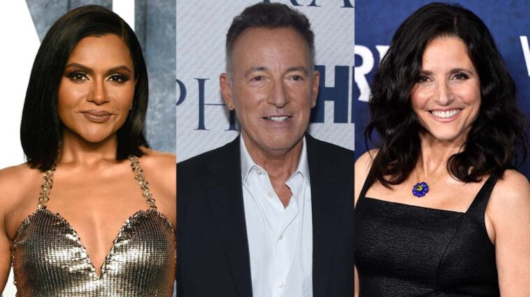 Mindy Kaling, Bruce Springsteen, Julia Louis-Dreyfus Among Honorees of White House’s National Medals of Arts