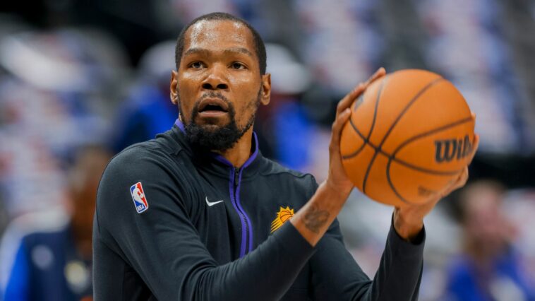 NBA Round-up: Kevin Durant injures ankle in pregame slip as Phoenix Suns rout Oklahoma City Thunder