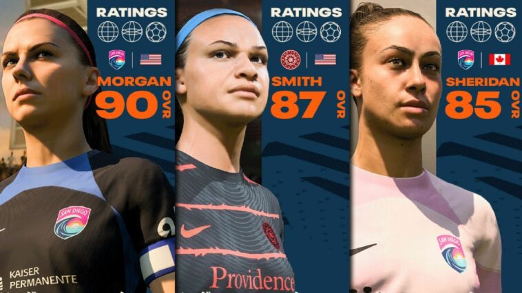 NWSL player ratings for FIFA 23: USWNT stars dominate top spots