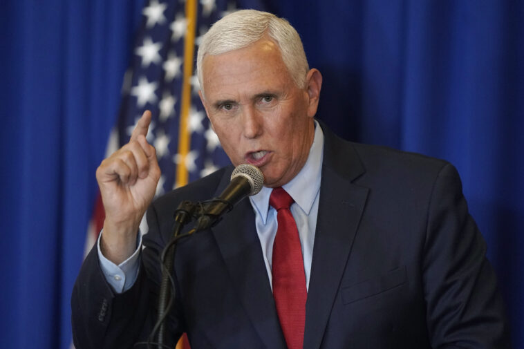 Pence on whether Trump should bow out if indicted: It's up to him