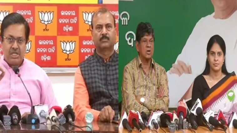 Political Tensions Rise in Odisha as BJD-BJP War of Words Erupts Over Gas Price Hike, Law and Order Situation