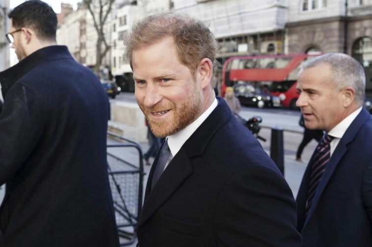 Prince Harry in court for privacy suit against tabloid