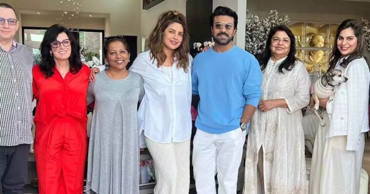 Ram Charan and wife Upasana visit Priyanka Chopra Jonas' LA house ahead of the Oscars