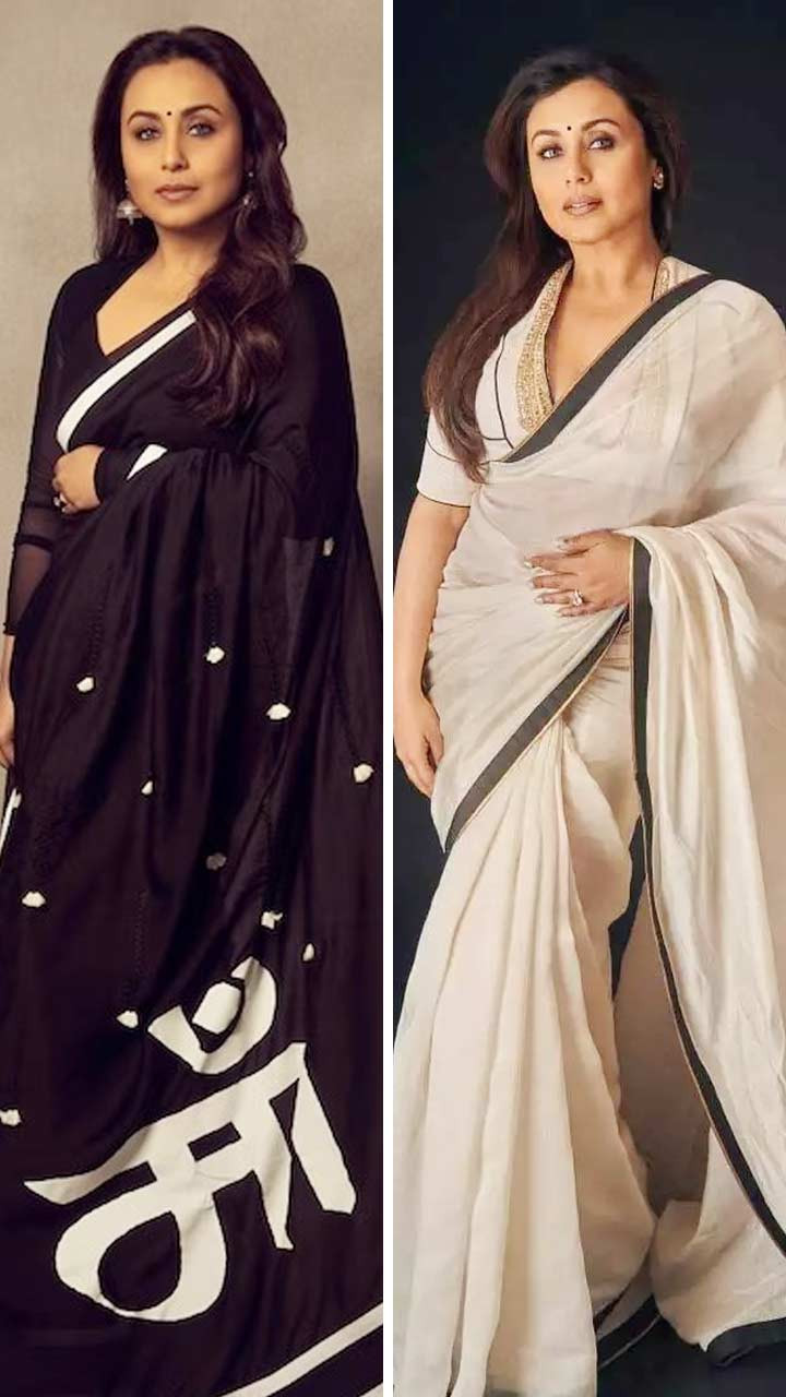 Rani Mukerji ft. Saree Looks