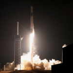 SpaceX launches US, Russia, UAE astronauts to space station