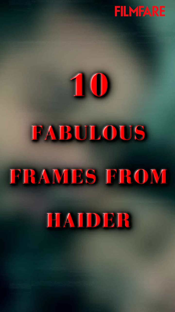 Stunning frames from Haider