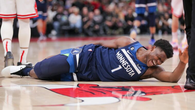 Timberwolves’ awful season gets worse after Anthony Edwards injury