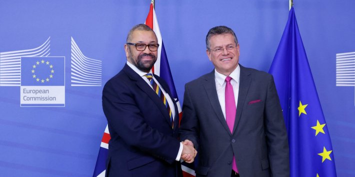 Top Stories: James Cleverly Signs Off Windsor Framework With EU, £1bn Lost Covid Grants