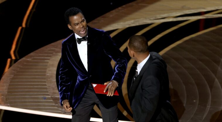 Twitter Reacts To Chris Rock Allegedly Addressing Will Smith Slap With 'Emancipation' Joke