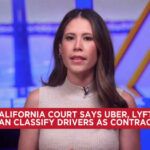 Calif. court says Uber, Lyft can classify drivers as contractors