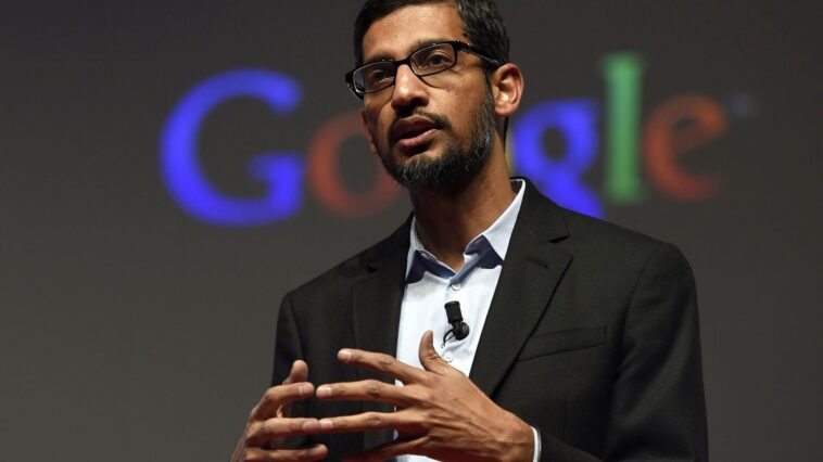 Alphabet CEO Sundar Pichai's compensation topped $200 million in 2022