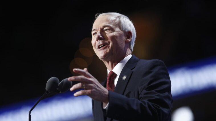 Former Arkansas Gov. Asa Hutchinson announces 2024 presidential bid, says Trump should drop out of race