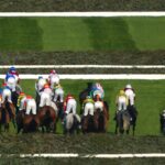 The Grand National field at Aintree